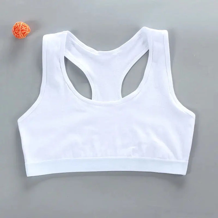 Cotton Training Bras for Growing Girls, Ages 8-18Girl's Sport Bras24 Hour Sport