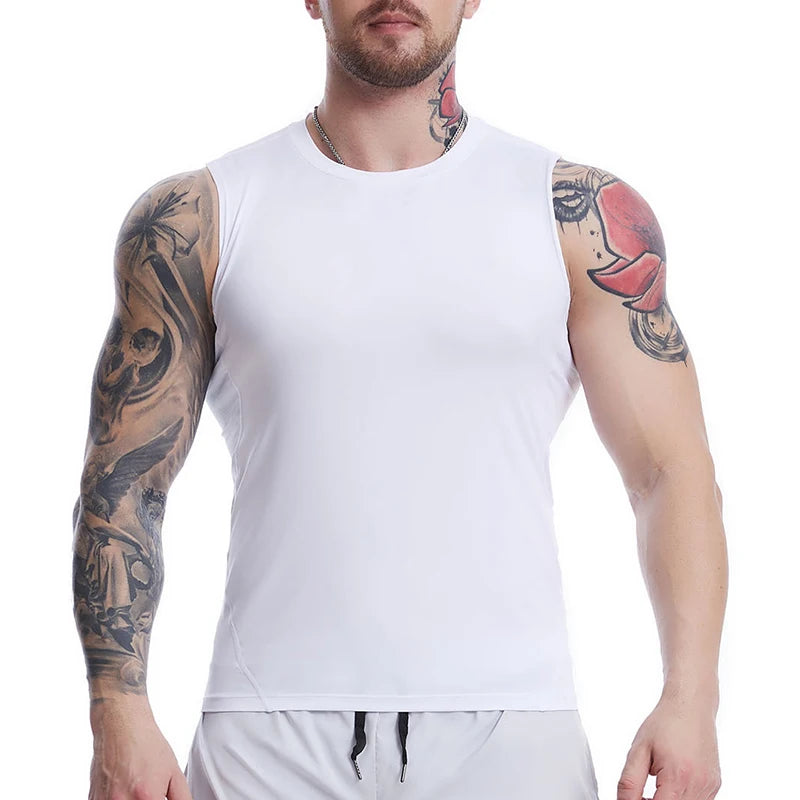 Men's Anime-Inspired Compression Tank