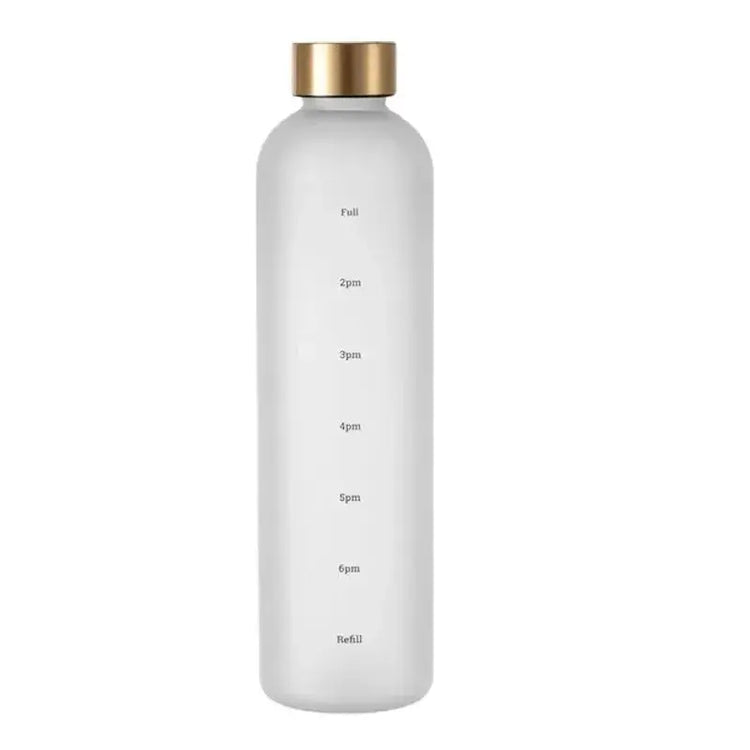 Time Marker Water Bottle Reusable & Leakproof for OutdoorsWater Bottles24 Hour Sport