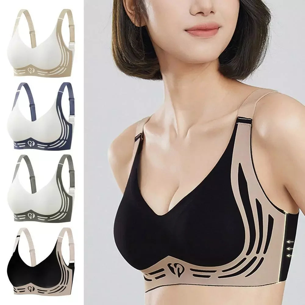 Comfortable, Wireless Push-Up Bra