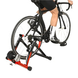 Realistic Indoor Cycling Experience: Bike Trainer with Rollers
