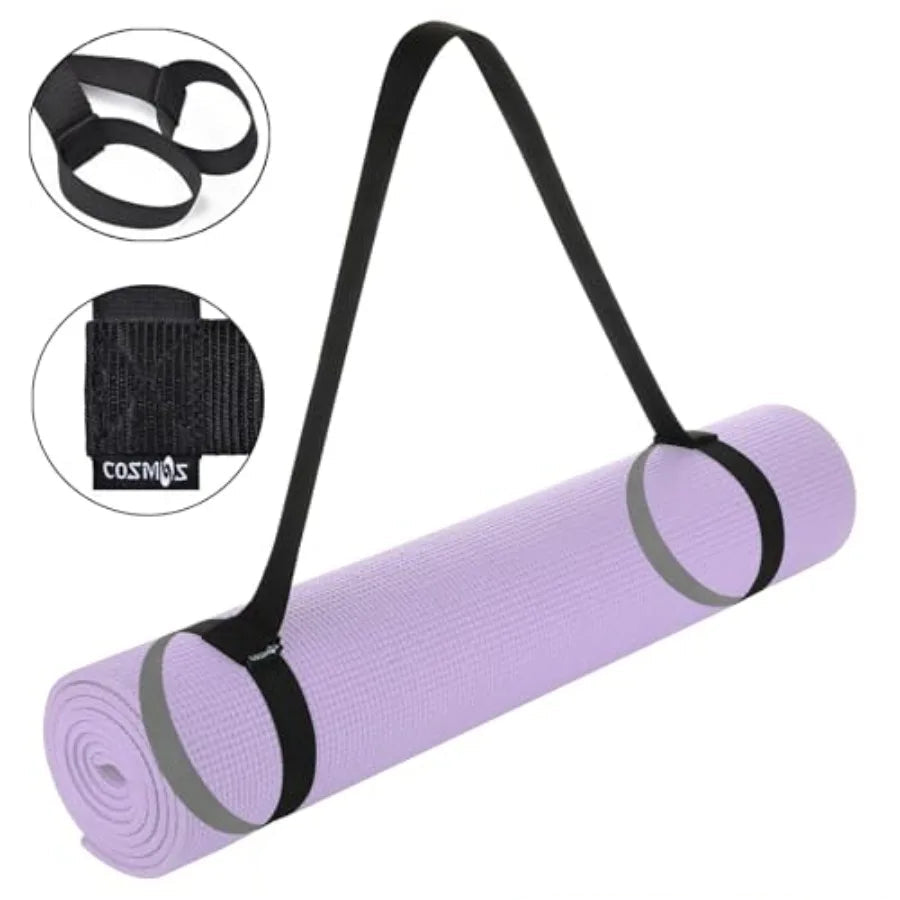 Yoga & Pilates Mat Carrying Strap with Stretch Loops