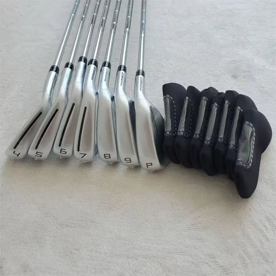 790 Iron Set: 7-Piece Golf Club Set, Silver Finish