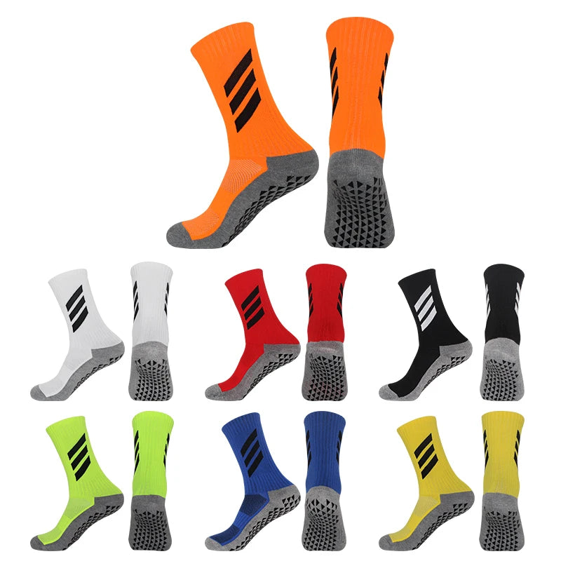 Striped Performance Socks for Soccer