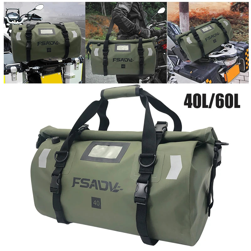 Multi-Functional Motorcycle Backpack for Long Rides