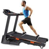 Home Treadmill with 15% Auto Incline, 3.5 HP Motor, and Wide Belt
