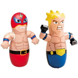 Rumble and Tumble: Red & Yellow Wrestling Fun