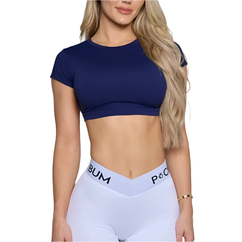 Women's Backless Workout Shirts





