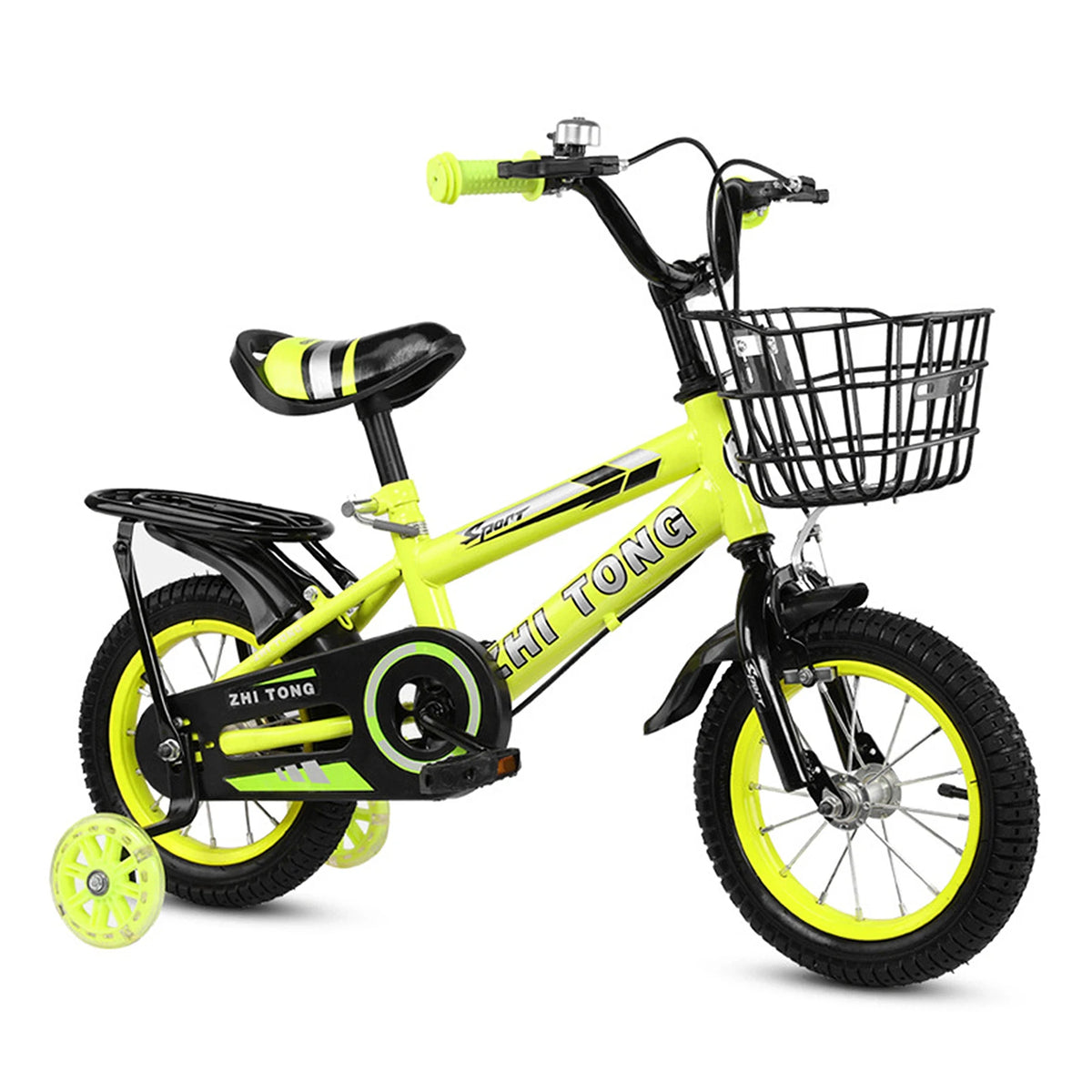 Adjustable Kids Bike with Basket (12-16 inch)