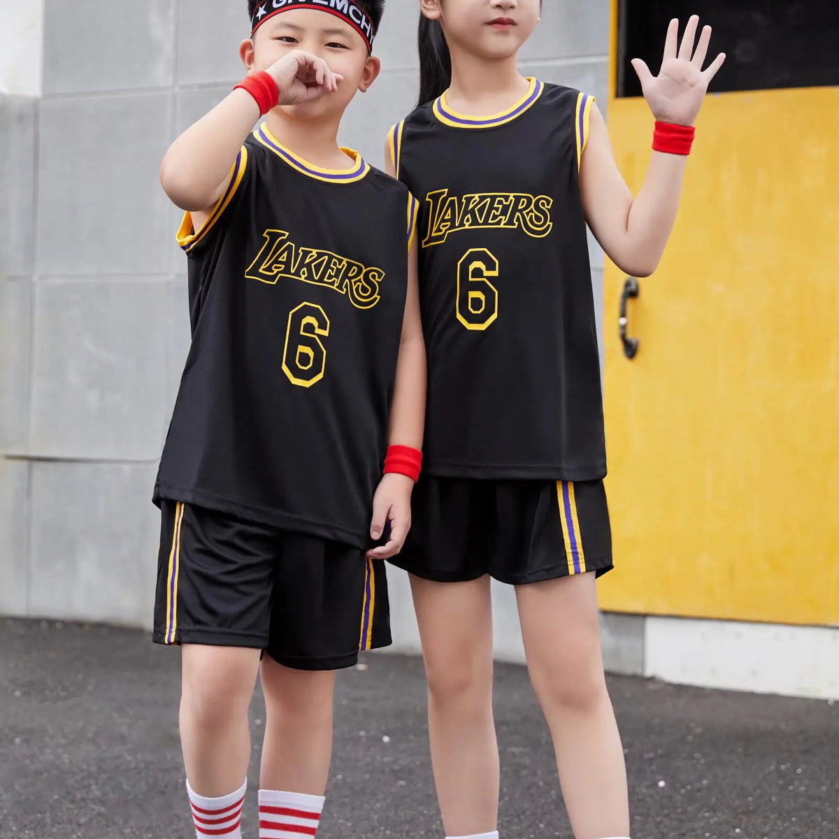 Boys & Girls Lakers Basketball Jerseys