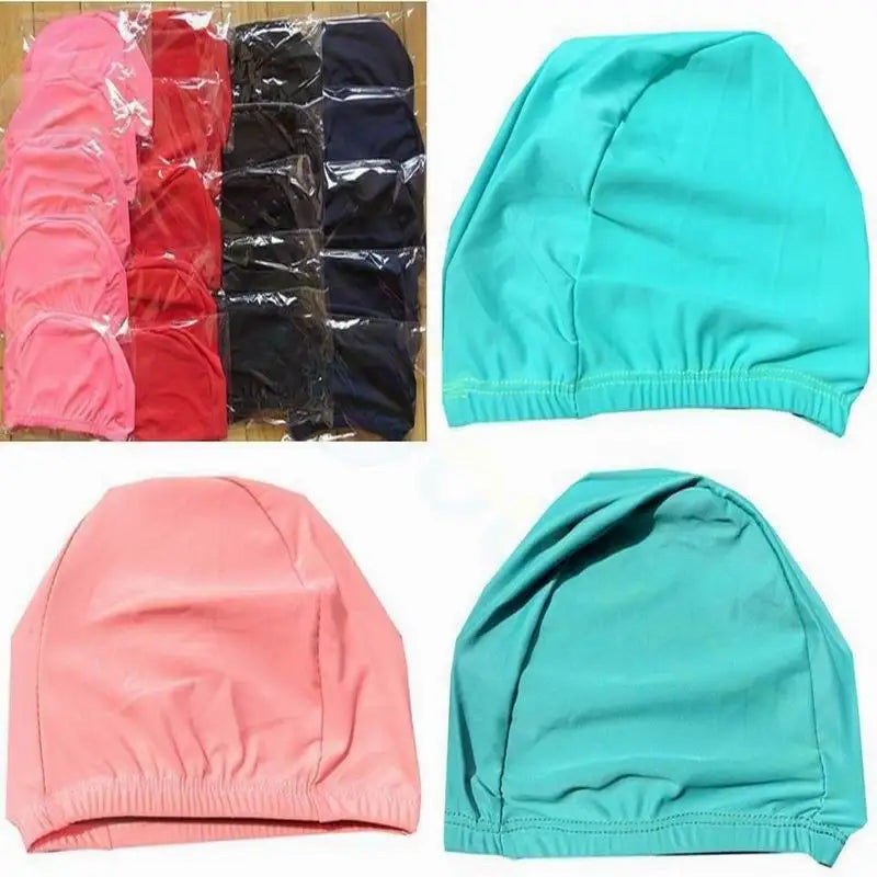 Pure Color Kids' Swim Caps