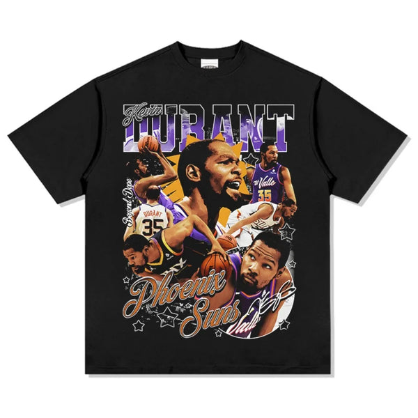 Kevin Durant Phoenix Suns Vintage Cotton T-Shirt