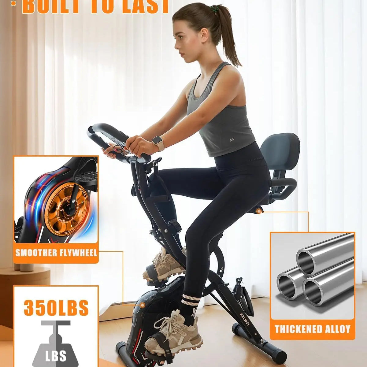 Transform Your Home Workout: 5-in-1 Folding Exercise Bike