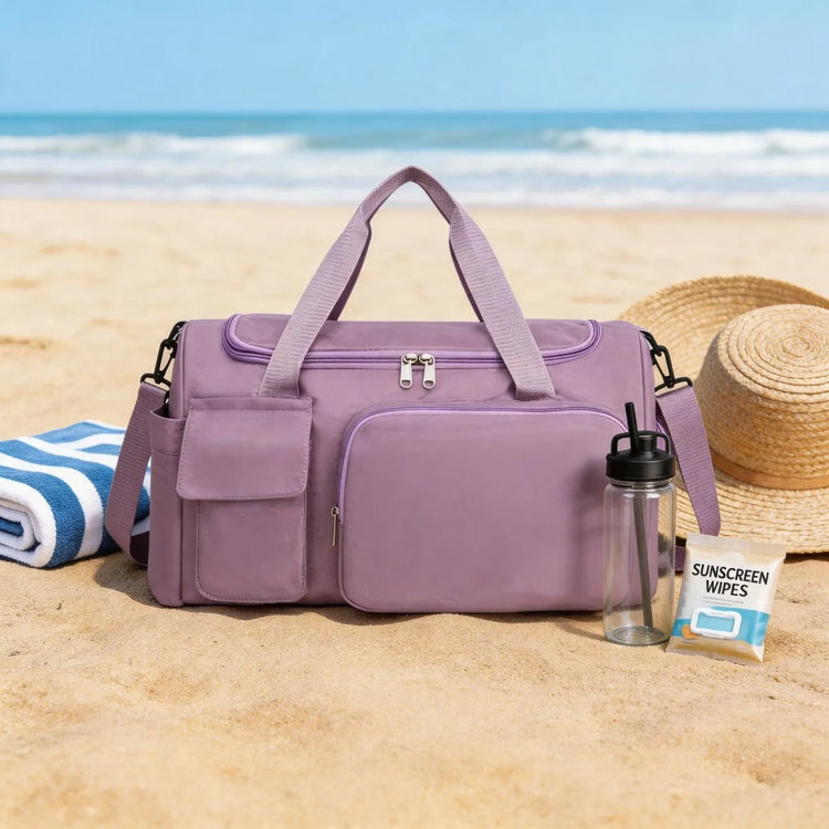 Travel & Gym Duffel Bag with Shoulder Strap