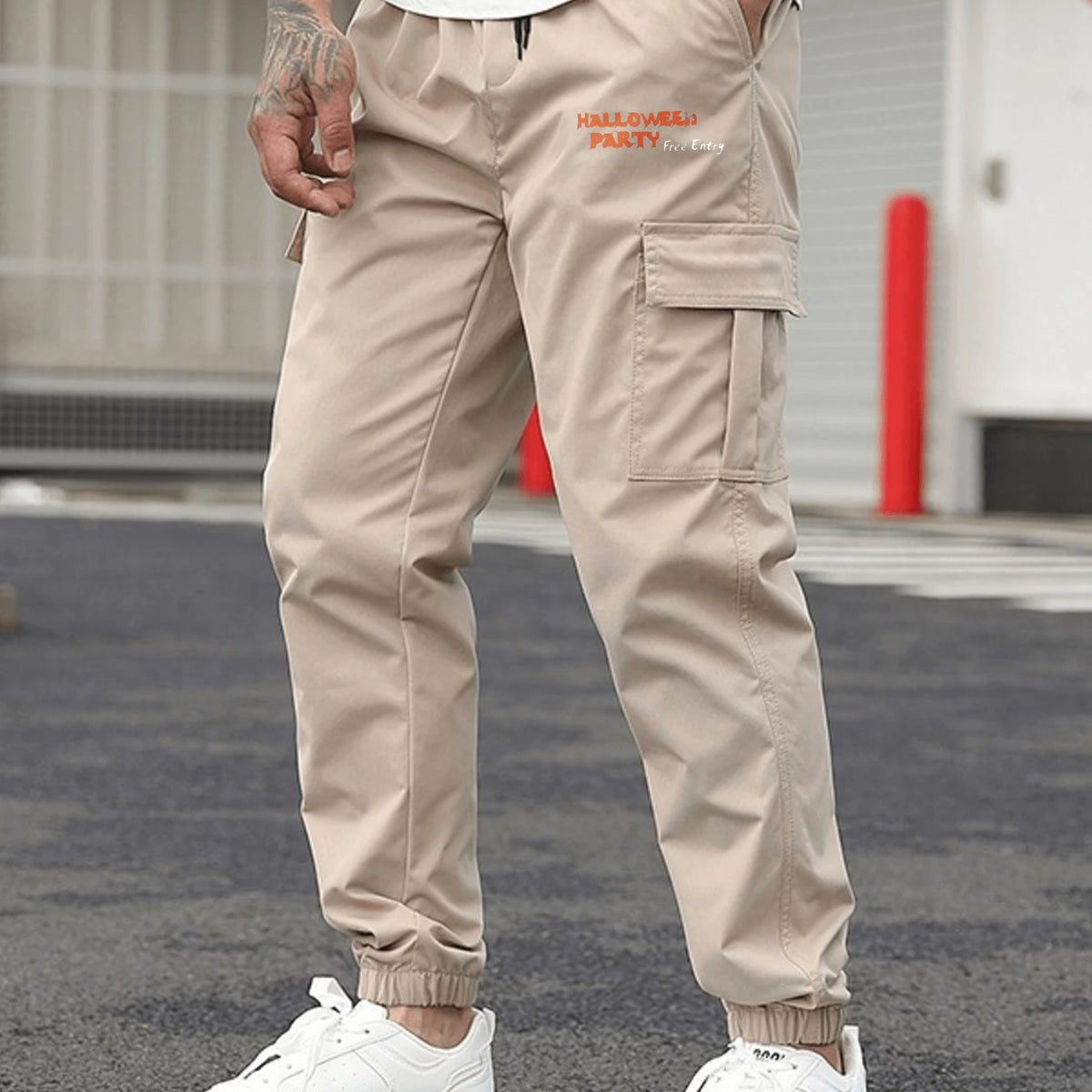 Casual Lightweight Cargo Pants Multi-Pocket Outdoor Fit