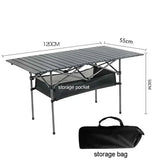 Picnic Camping Table Outdoor Portable Folding Desk Lightweight 