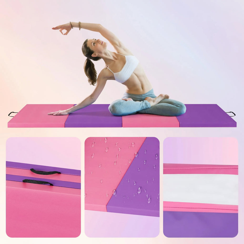 Folding Gymnastics & Tumbling Exercise Mat