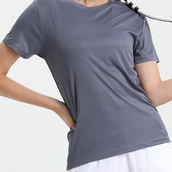 Women's Quick-Dry Sport T-Shirt Lightweight Gym Tee