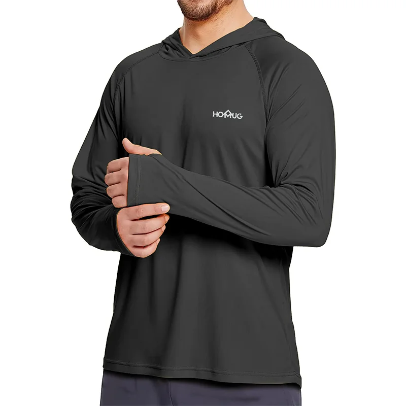 Long Sleeve Sun Protection Hoodie Quick-Dry Fishing Gear