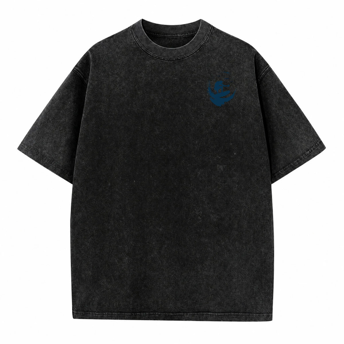 Men's Surf Print Loose Casual Beach Graphic T-Shirt