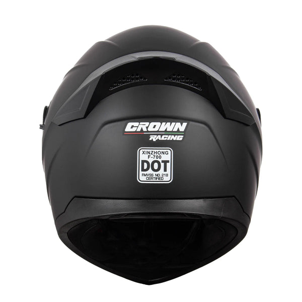 ROCK RUFI Full Face Motorcycle Helmet - Dual Lens DOT Certified All-Season Helmet 24 Hour Sport