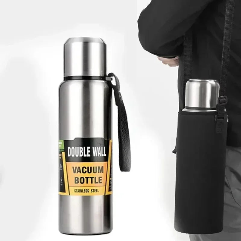 Portable Stainless Steel Thermos (500/1000/1500ml)