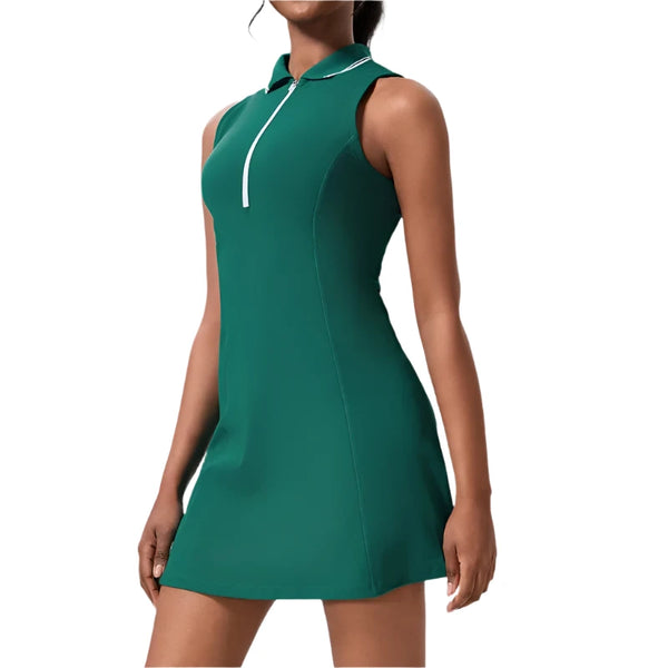Recycled V Neck Golf & Tennis DressWomen's Dresses,Rompers, Skirts24 Hour Sport