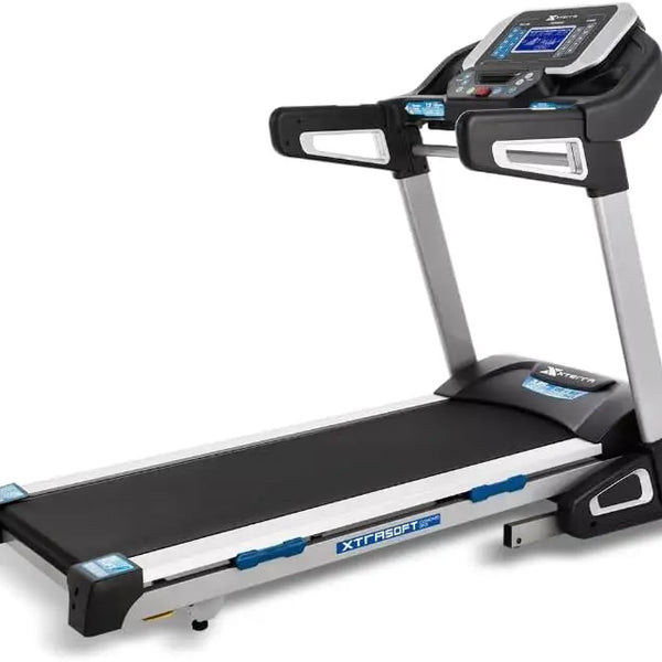 Folding Smart Treadmill with Handlebar Controls
