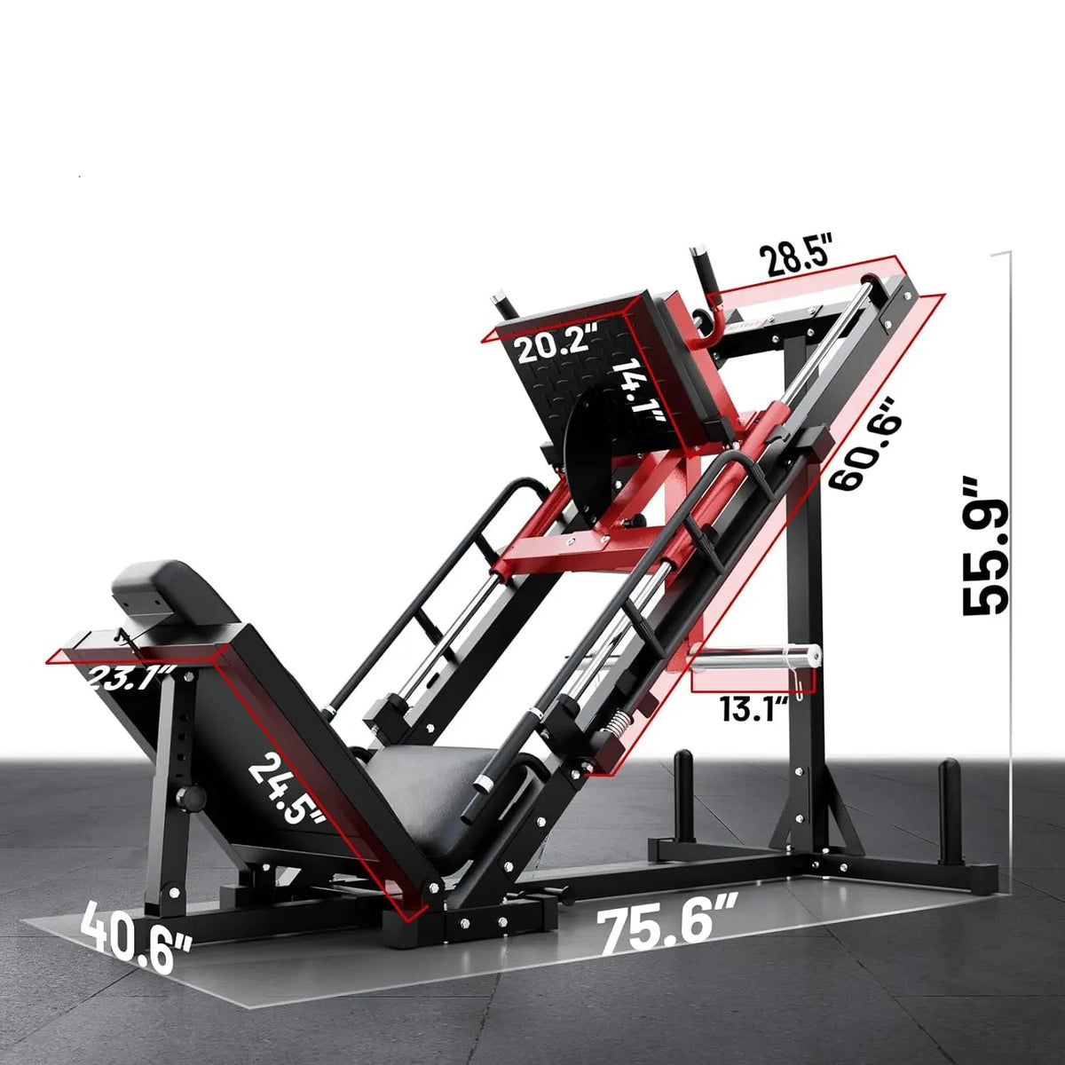 Pro-Grade Leg Press for Home Gyms Hack Squat IncludedWeight benches24 Hour Sport
