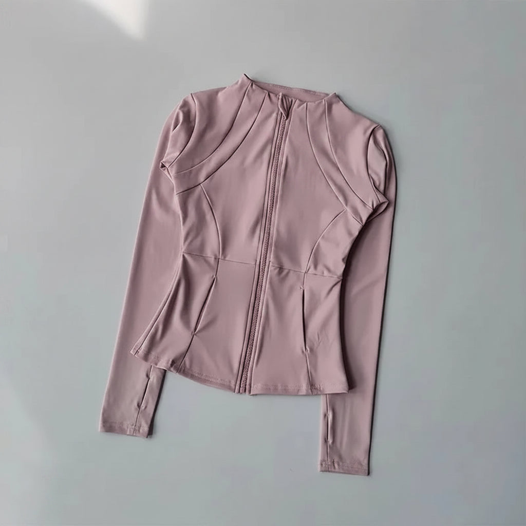 Women's Slim-Fit Yoga Quick-Dry Running Jacket