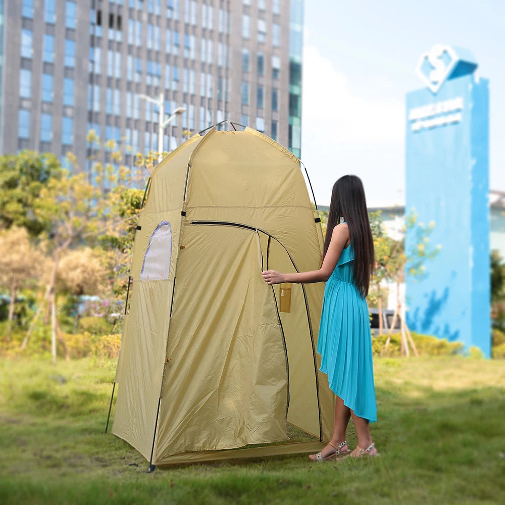 Portable Shower and Toilet Tent