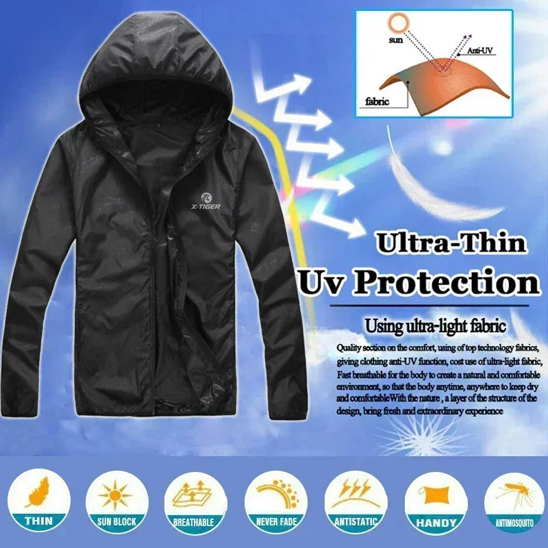 X-TIGER Waterproof Reflective Hiking Jacket