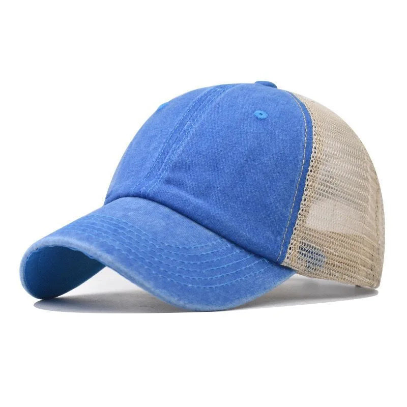 Mesh Baseball Cap | Thin, Breathable Sun Hat for Men & Women - 24 Hour Sport