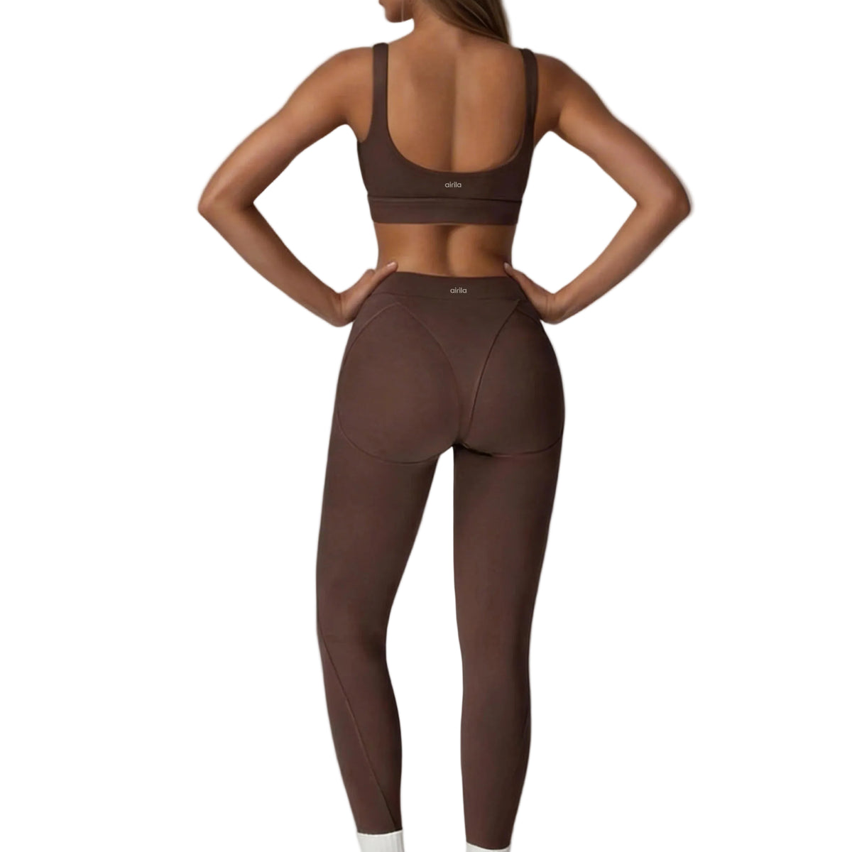 2-Piece Women's Gym Set: Sports Bra & Butt-Lifting Leggings