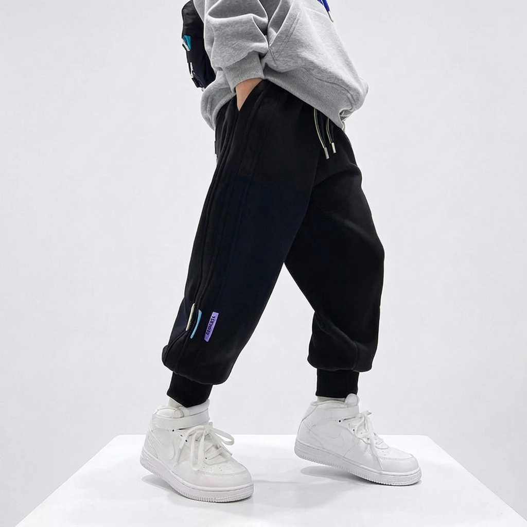 Boys' Comfortable Striped Pants