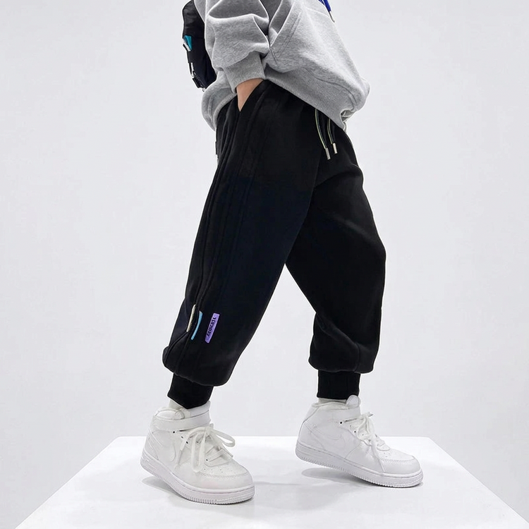 Boys' Comfortable Striped Pants