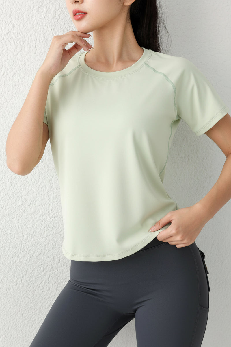 Women's Loose Quick-Dry Mesh Sports T-Shirt