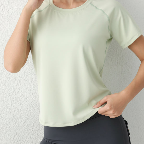 Women's Loose Quick-Dry Mesh Sports T-Shirt
