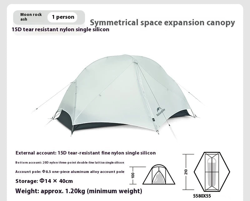 Lightweight Nylon Camping Tent - Waterproof & Portable