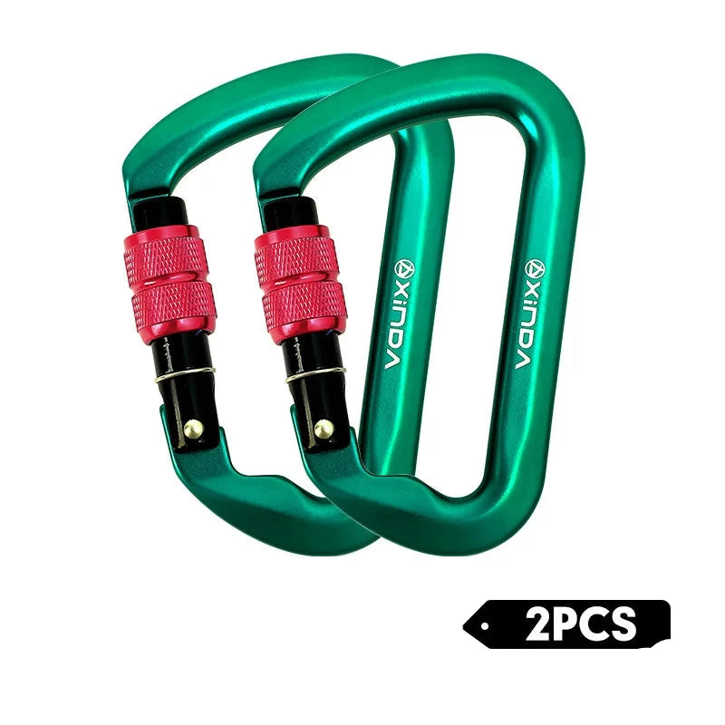 High-Strength Aluminum Carabiner: Perfect for Outdoor EnthusiastsSafety Accessories24 Hour Sport