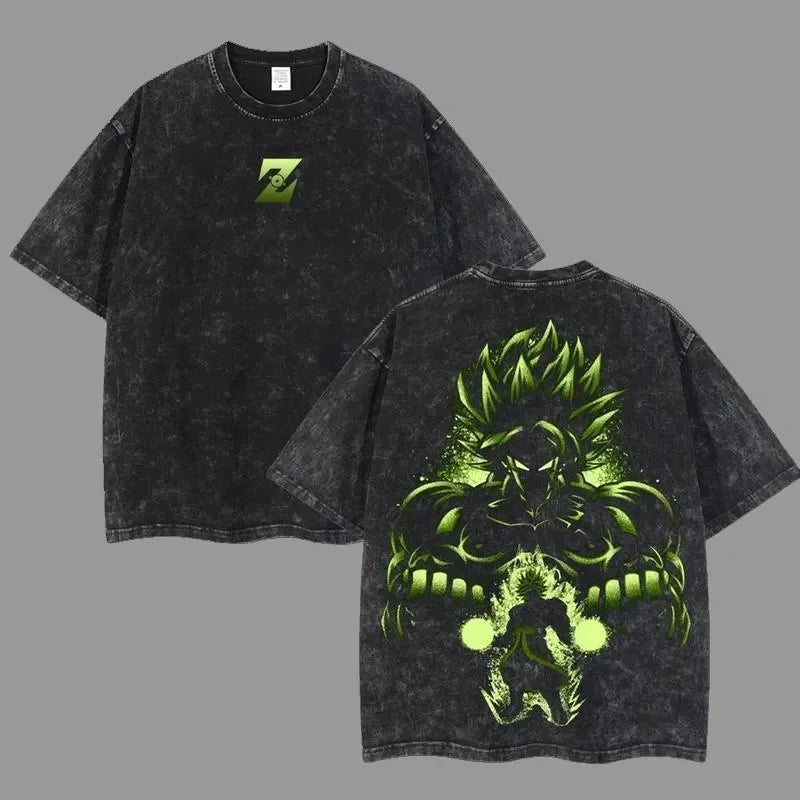 Anime Dragon Ball Cosplay Loose Fit Cotton T-Shirt