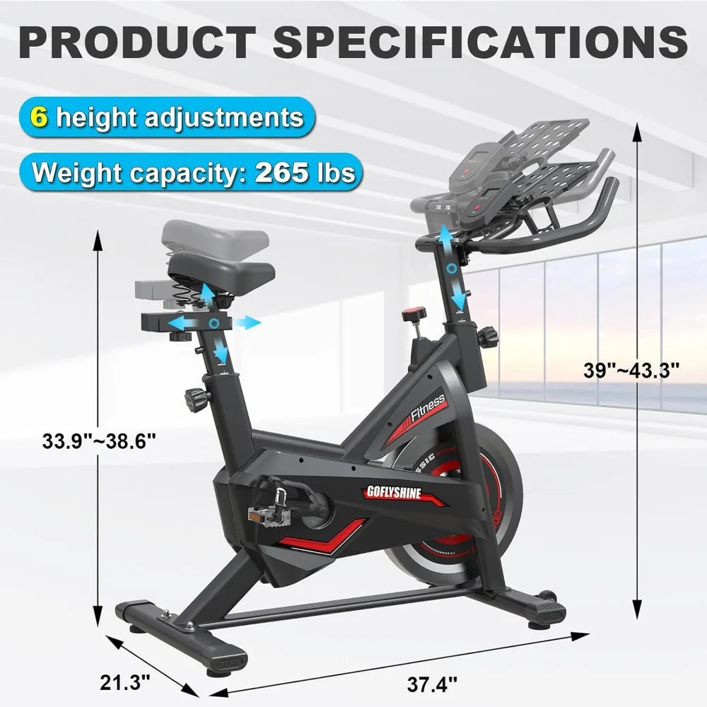 Stationary Exercise Bike for Home Cardio