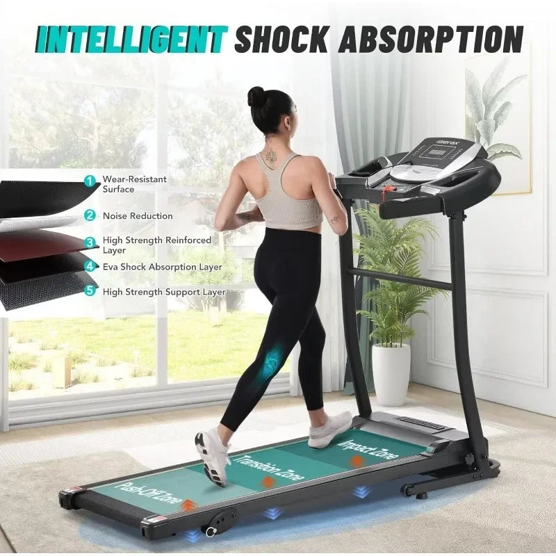 Portable Folding Treadmill: Perfect for Home Workouts