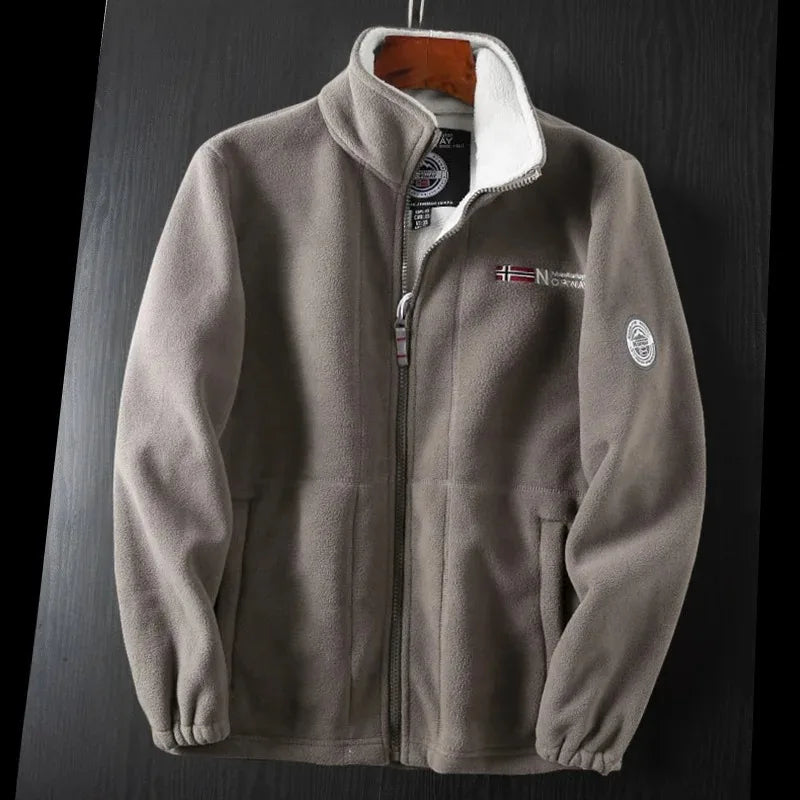 Stay Warm, Stay Dry: Windproof Fleece Jacket