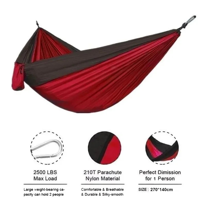 Single-Person Hammock: Lightweight and Strong