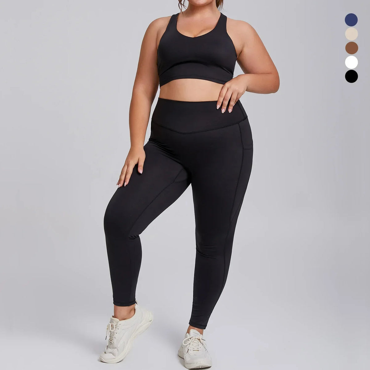 Comfort and Style: Plus Size Yoga Set