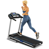 Foldable Fitness Machine: Compact Treadmill for Home Workouts
