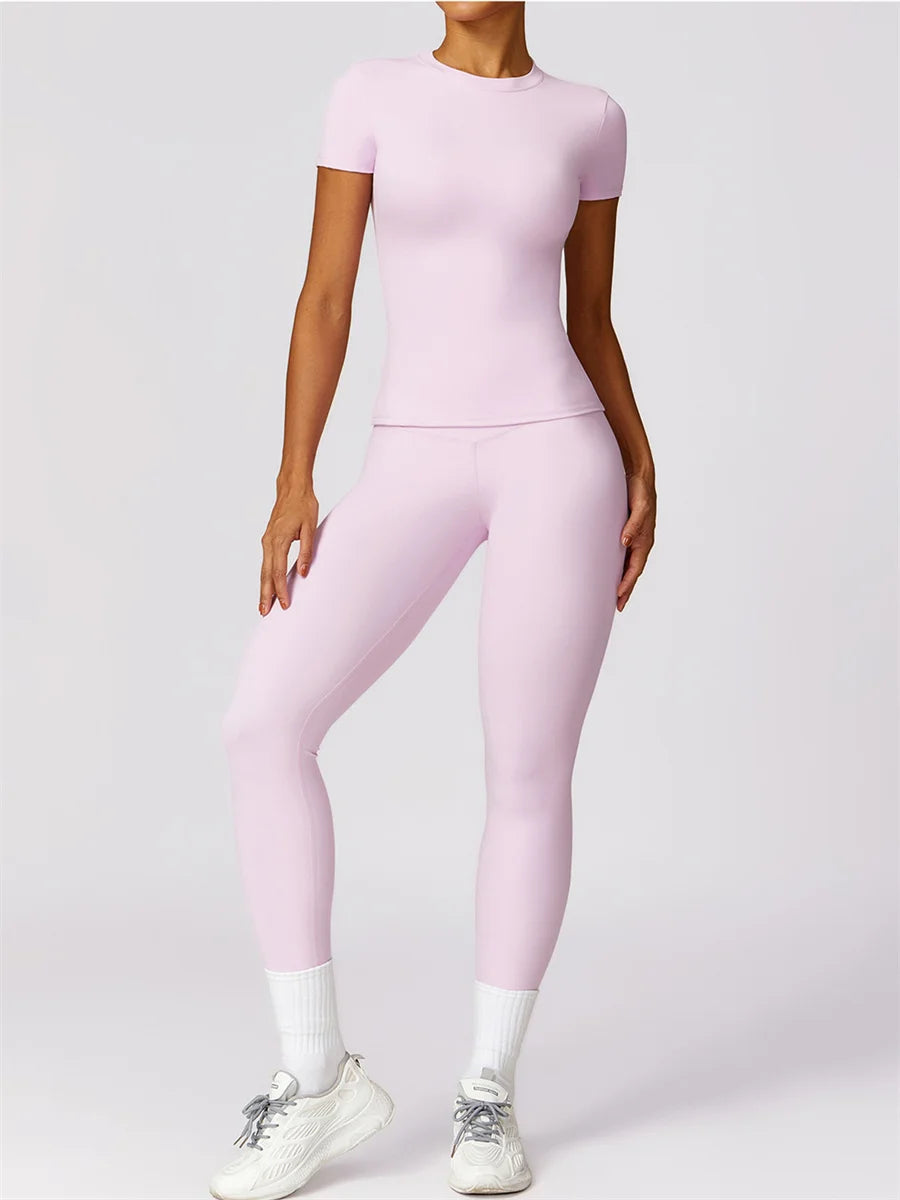 Sporty Two-Piece Workout Set