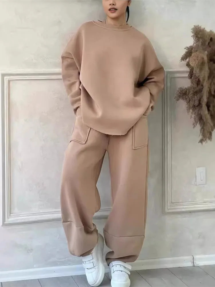 Relaxed Fit, Maximum Comfort: Women's Sweatsuit