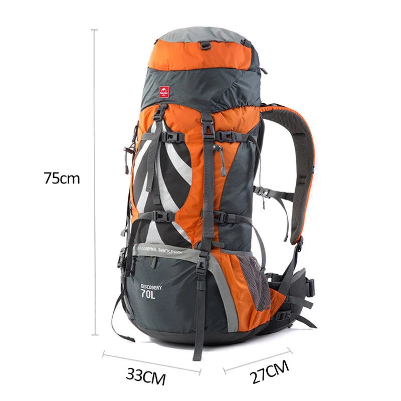 Naturehike 70L Backpack for Hiking & Camping